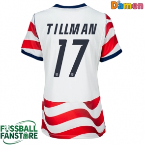 Vereinigte Staaten Malik Tillman #17 Replik Heimtrikot Damen WM 2026 Kurzarm